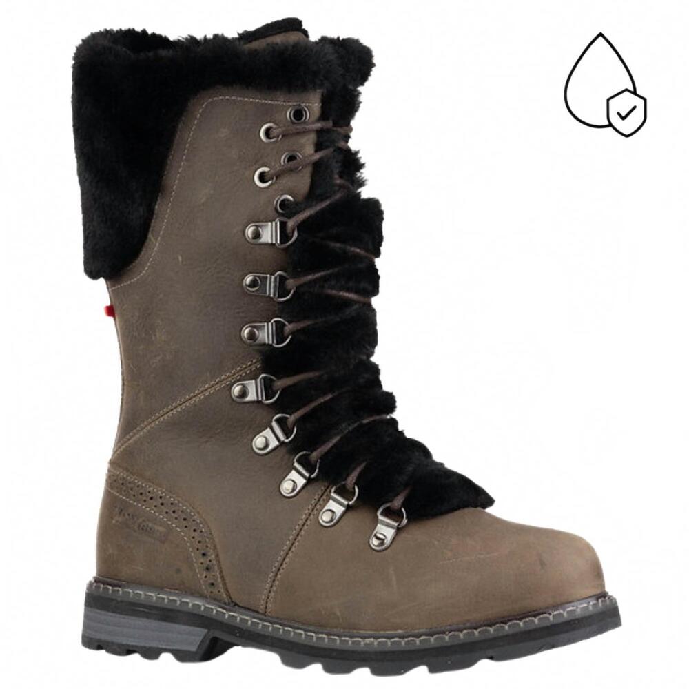 NEW NEXGRIP women's ice hayley boot in fossil
